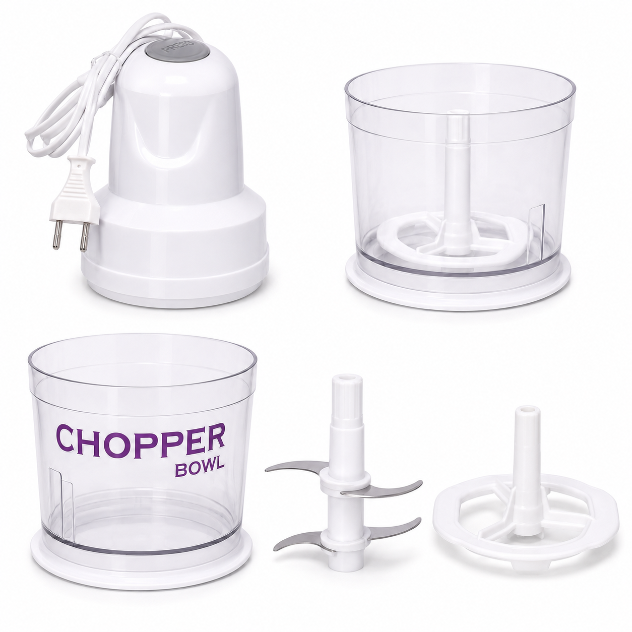Double bowl Electric vegetable chopper