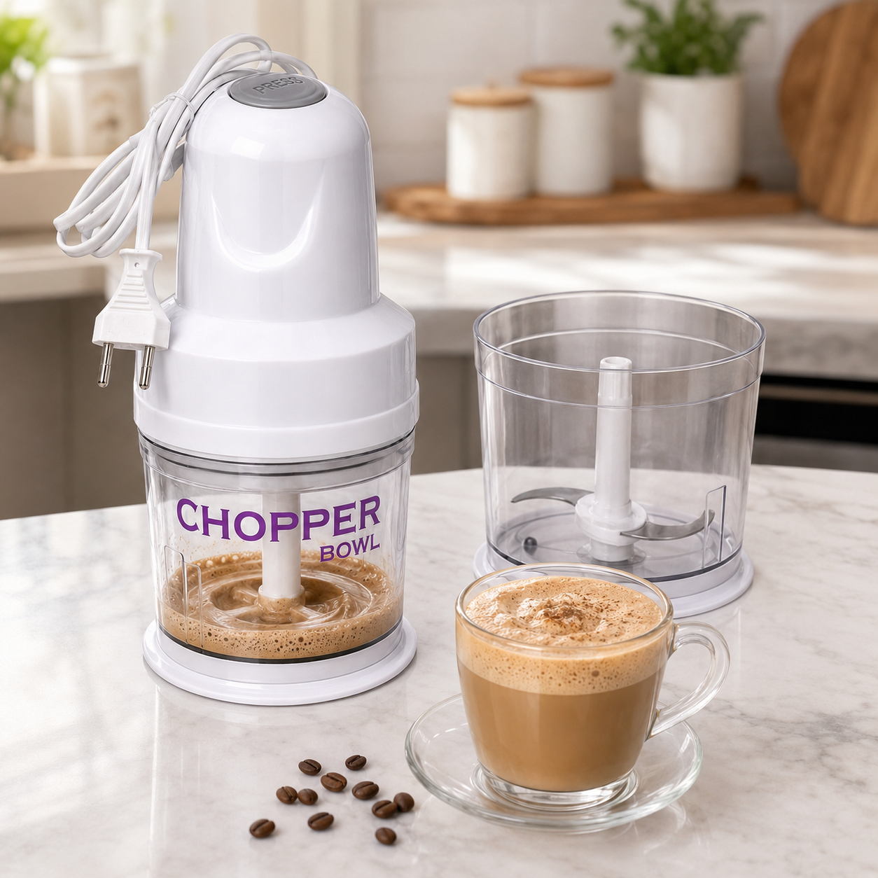 Double bowl Electric vegetable chopper